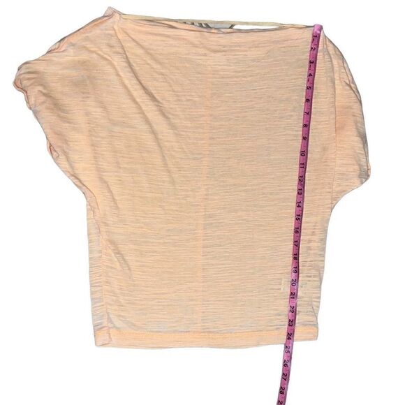 Free People | We the Free Astrid Tee Apricot Off the Shoulder Top Sz L Large - Picture 7 of 9